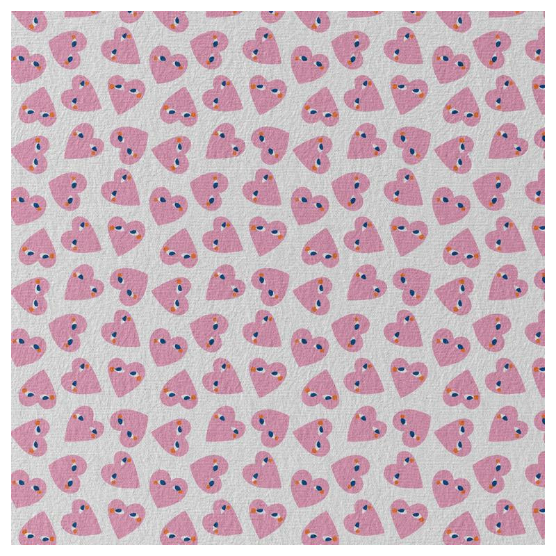 Printed Jersey LUCETTE White / Strawberry Milk